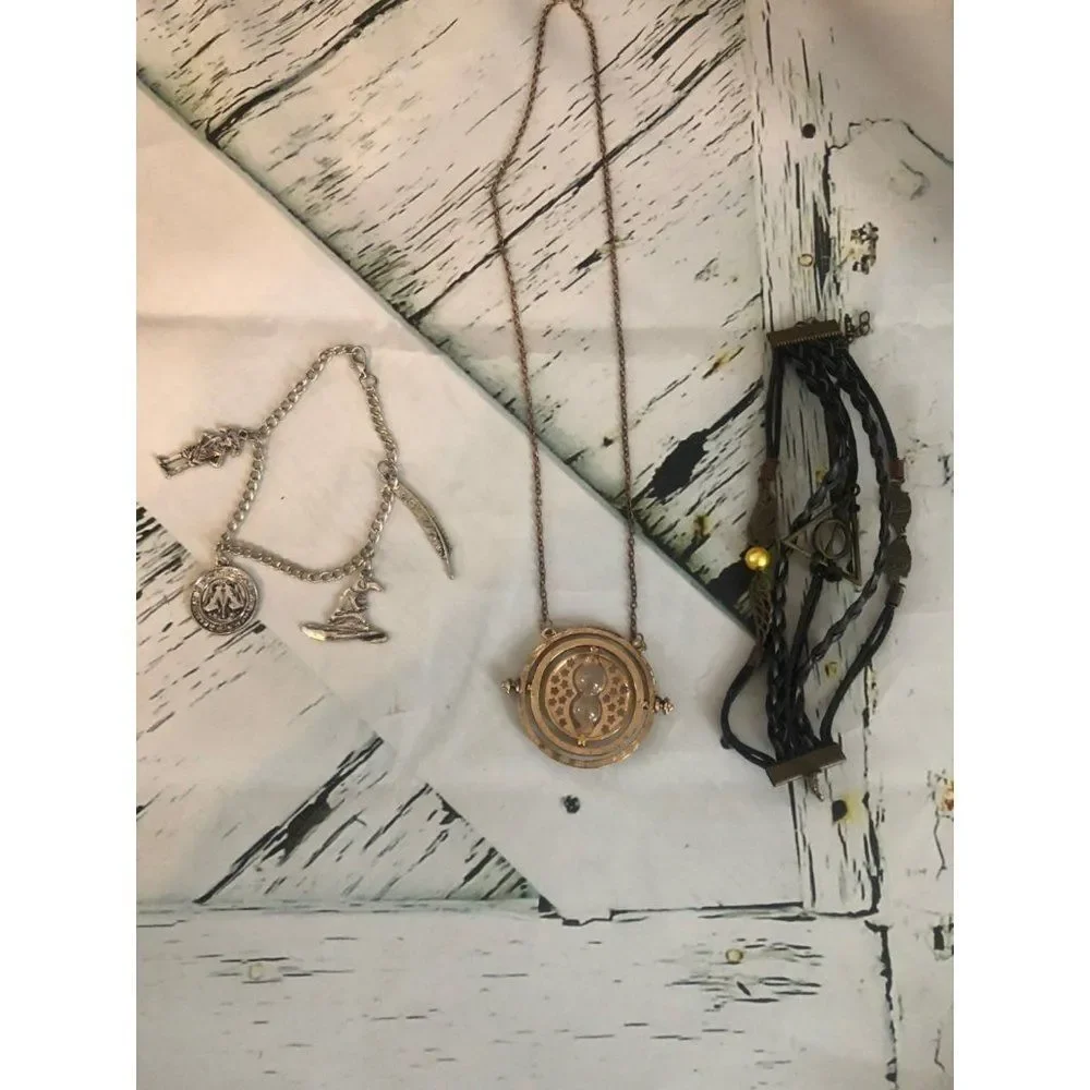 harry potter jewerly lot time turner